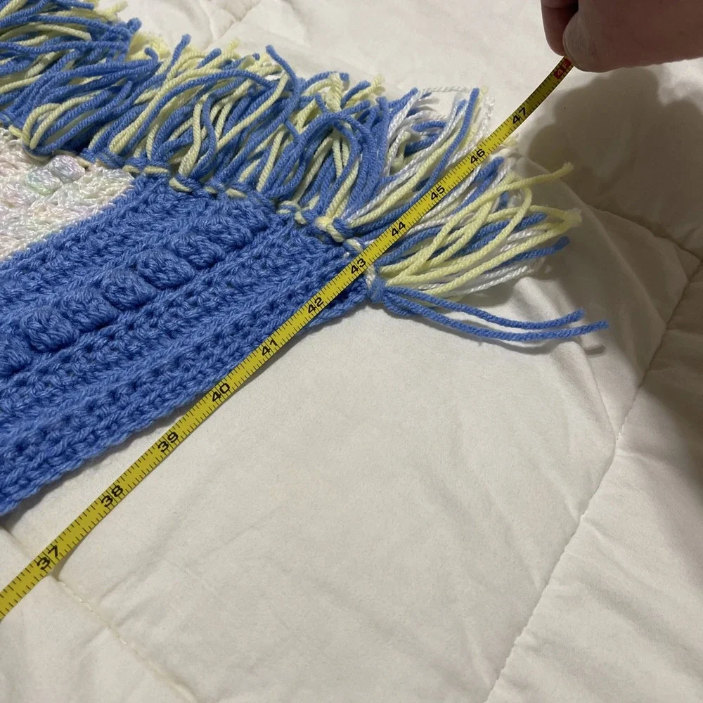 Handmade‎ Crochet Afghan Blanket 43